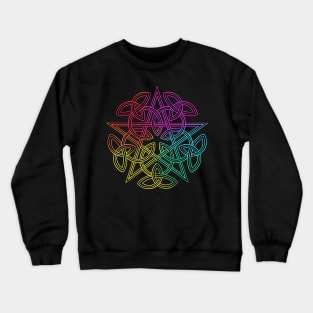 Pentagram. Celtic knot Crewneck Sweatshirt